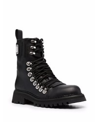 Moschino Rear Logo Patch Boots