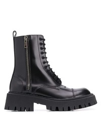 Balenciaga Tractor 20 Mm Lace Up Boots