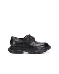 Alexander McQueen Tread Derby Lace Up Shoes