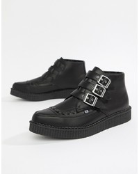 T.U.K. Tuk Pointed Creeper Boots With Multi