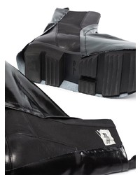 Rick Owens X Swampgod Bozo Megatooth Ankle Boots