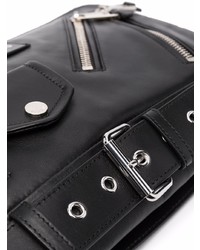 Moschino Biker Style Clutch Bag