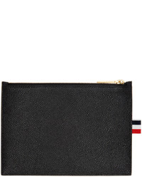Thom Browne Black Large Coin Purse