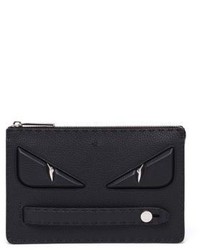 Fendi Calf Leather Monster Pouch