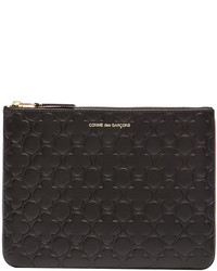 Comme des Garcons Clover Embossed Pouch