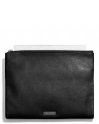 Coach Thompson Snap Zip Pouch In Leather