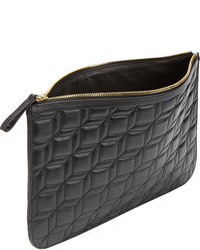 Pierre Hardy Cube Embossed Large Zip Pouch