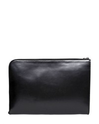 Dolce & Gabbana Brushed Leather Zip Around Pouch