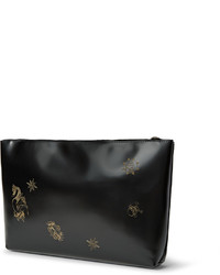 Alexander McQueen Embossed Leather Pouch