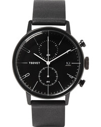 Tsovet Jpt Cc38 Stainless Steel And Leather Watch