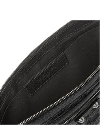 Balenciaga Large Creased Leather Pouch