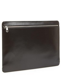 A.P.C. Large Leather Zip Pouch