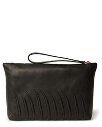 Alexander McQueen Ribcage Leather Pouch