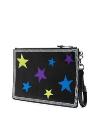 Moschino Star Patch Logo Clutch Bag