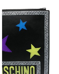 Moschino Star Patch Logo Clutch Bag