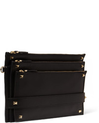 Valentino Studded Leather Pouch
