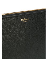 Mulberry Textured Leather Clutch