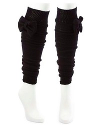 Charlotte Russe Knit Bow Leg Warmers