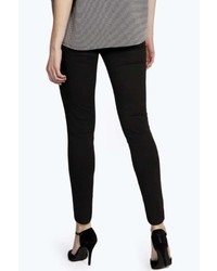 Boohoo Lilly Super Stretch Button Reform Jeggings