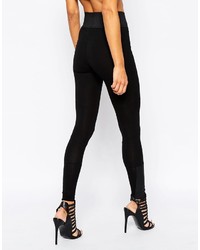 Asos Collection High Waist Treggings With Skinny Waist