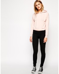 Asos Collection Soft Touch Leggings With Fold Over Waistband