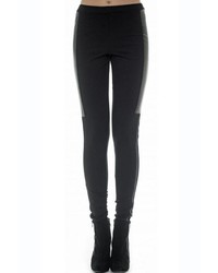 Hotel Particulier Leather Effect Leggings