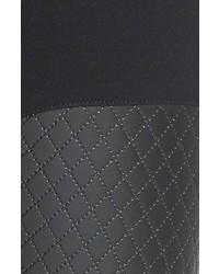 Nordstrom Quilted Panel Ponte Leggings