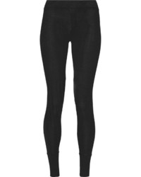 Enza Costa Ribbed Stretch Jersey Leggings