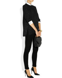 The Row Spetto Leather And Suede Leggings Style Pants