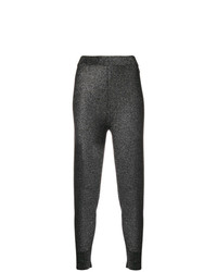 T by Alexander Wang Stretch Ribbed Cuff Leggings