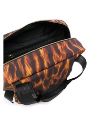 Versace Leopard Backpack Tote