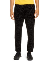 Fred Perry Flocked Leopard Track Pants