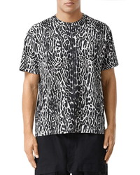 Burberry Radderson Leopard Print T Shirt