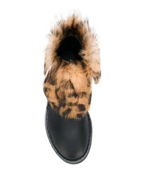 Giuseppe Zanotti Design Leopard Ankle Boots