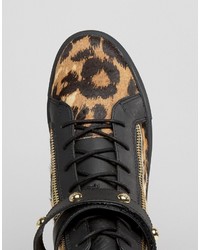 Juicy Couture Leopard High Top Sneakers
