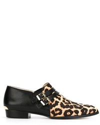 MICHAEL Michael Kors Michl Michl Kors Leopard Print Buckled Loafers