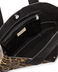 Urban Originals Coogee Leopard Print Tote Bag Blackleopard