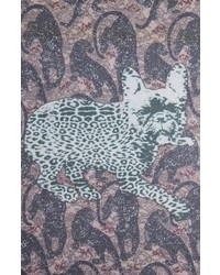 Yigal Azrouel Jagger Leopard Modal Cashmere Scarf