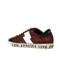 Amiri Live Forever Leopard Viper Sneakers