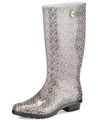 ugg leopard rain boots