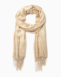 Charming charlie Shimmery Leopard Print Long Scarf