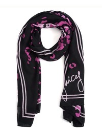 Juicy Couture Leopard Animal Graphic Scarf