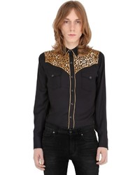 Black Leopard Shirt