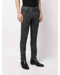 PT TORINO Leopard Print Skinny Jeans