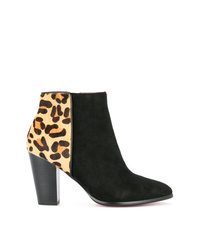 Loveless Leopard Ankle Boots