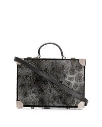Philipp Plein Maculate Crystal Embellished Box Bag