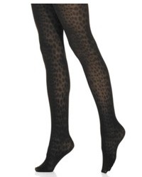 DKNY Tights Animal Burnout Control Top