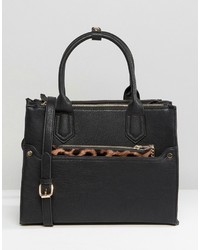 Oasis Tote Bag With Detachable Leopard Purse