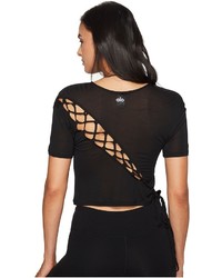 Alo Entwine Short Sleeve Top Clothing