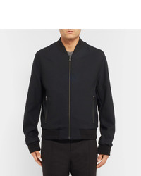 Wooyoungmi Reversible Stretch Wool Bomber Jacket